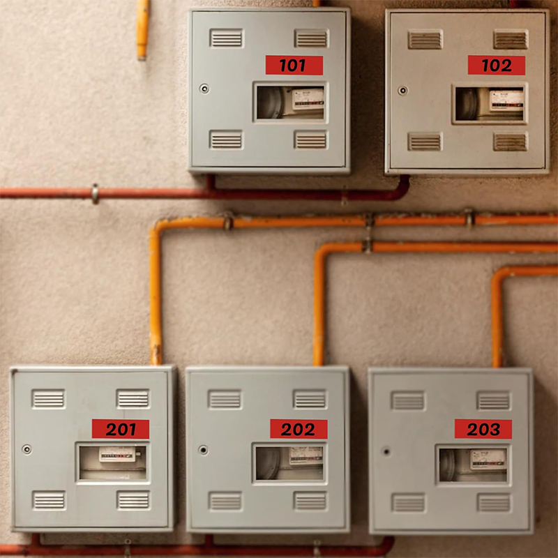 Custom Colorful Waterproof Self-Adhesive Barcode Labels for Marking