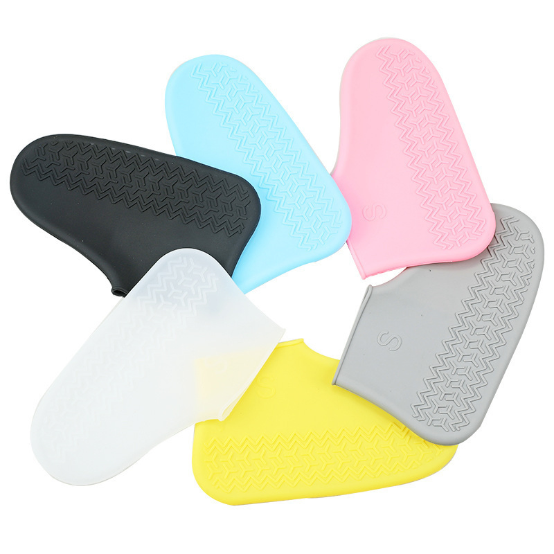Waterproof Shoes Covers Overshoes Silicone Rainproof Portable Shoe Protectors