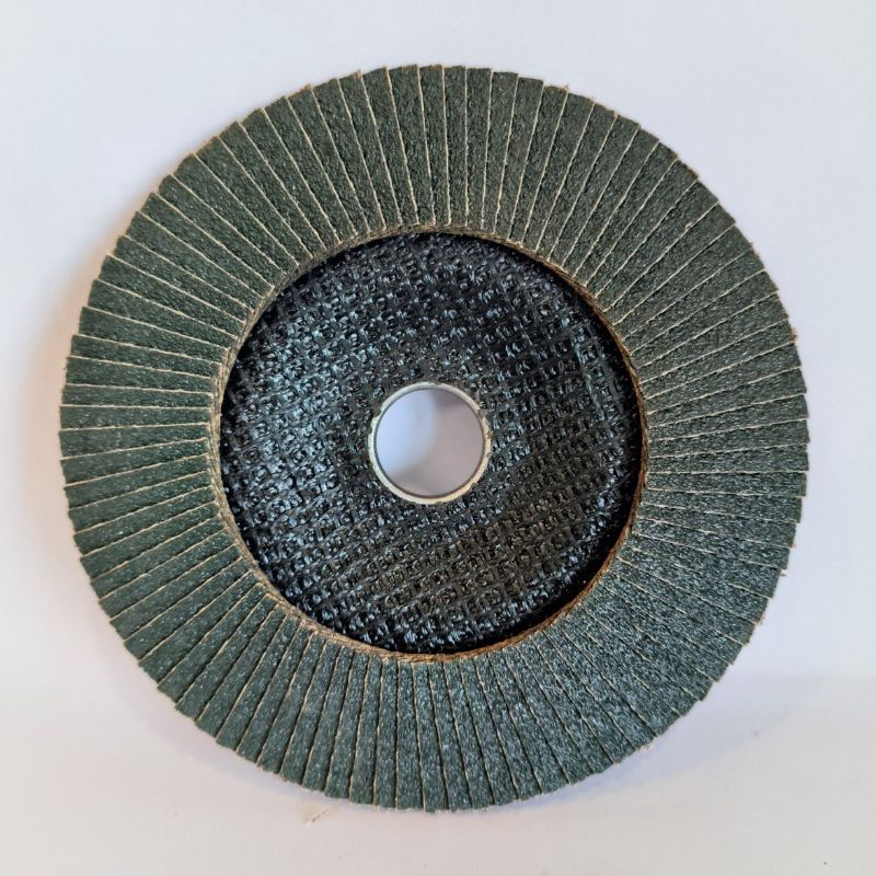 Лепестковый круг циркониевый 100х16мм для полировки стали