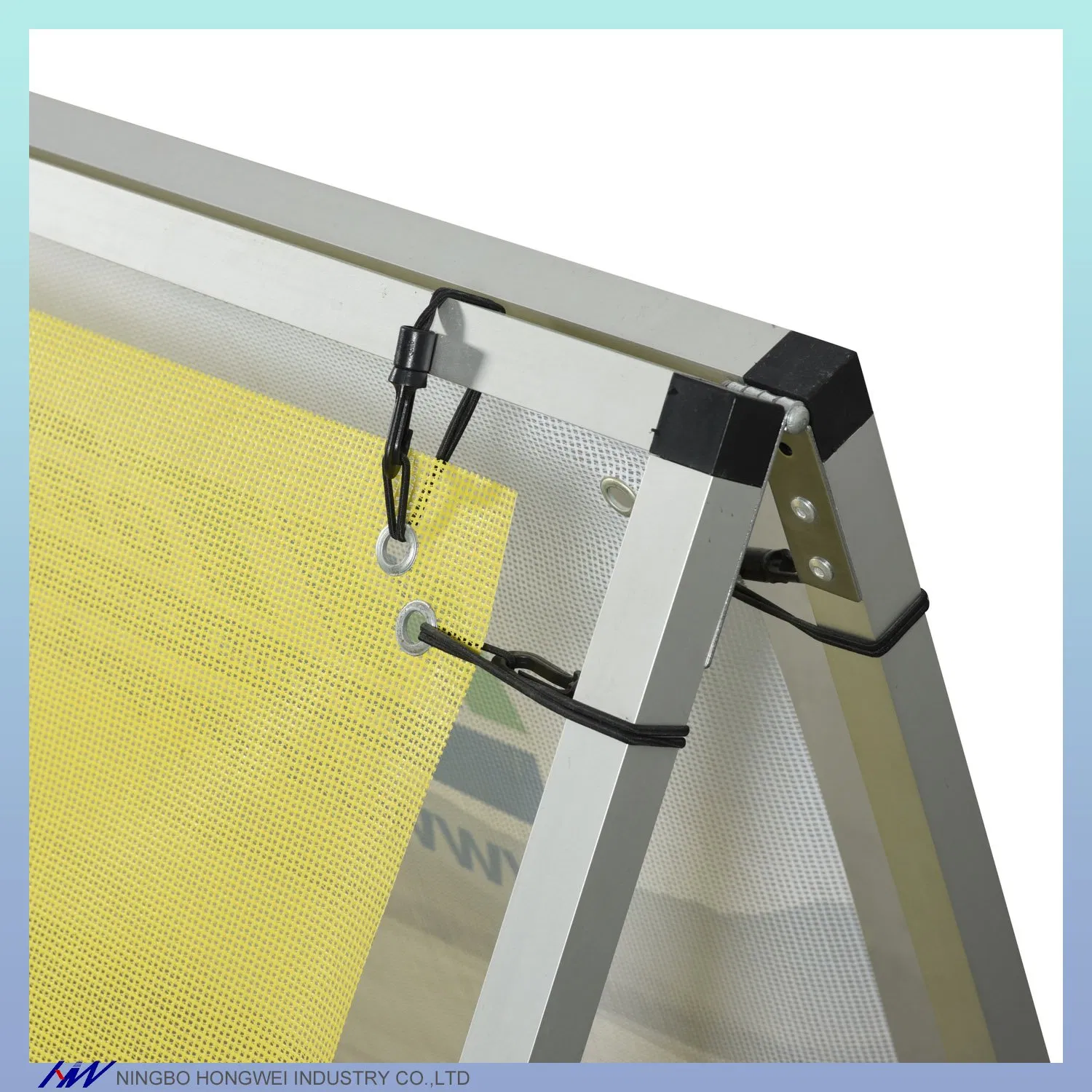 Versatile Fabric Frame for Waveline Tube Display Stand