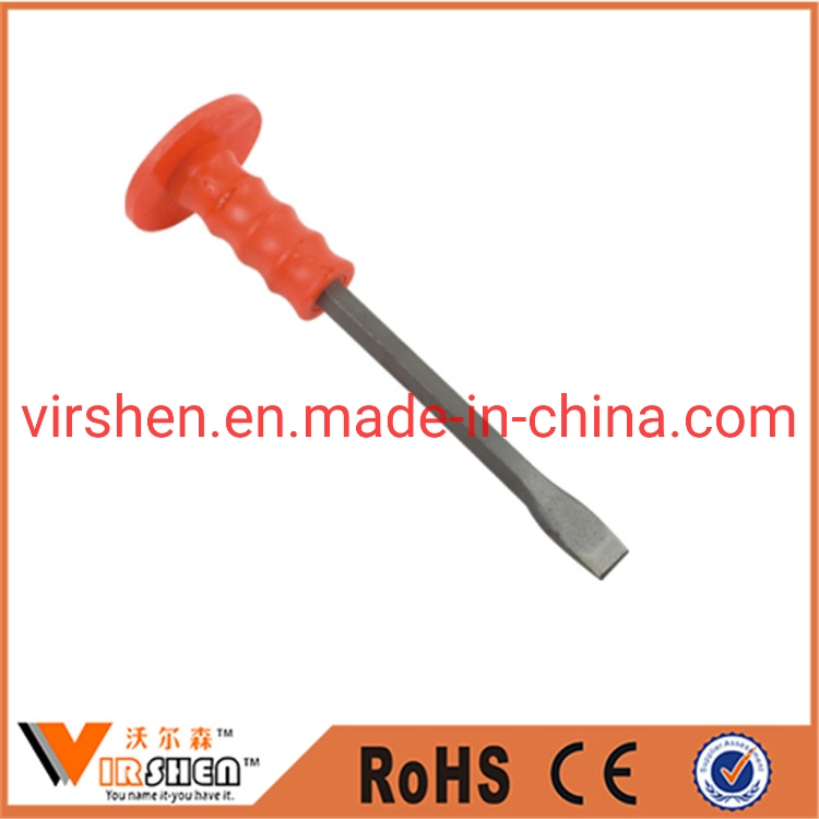 Flat Stone Chisel with Rubber Grip Adze Specifications