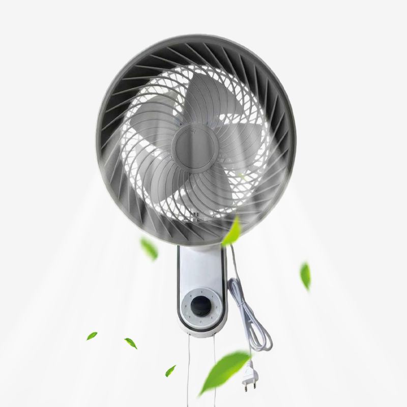 10 Inch High Speed for Home Commercial Use Air Cooling Fan with 3 Speed Wall Fan Mist Cooling Fan Circulator Fan Turbo Fan