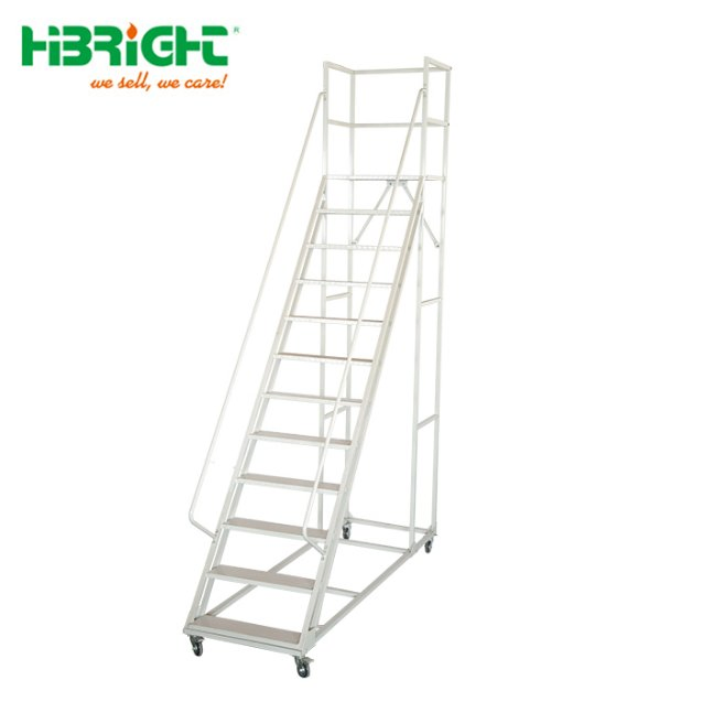 Stock Picking Multi Tiers Commercial Step Ladder Cart