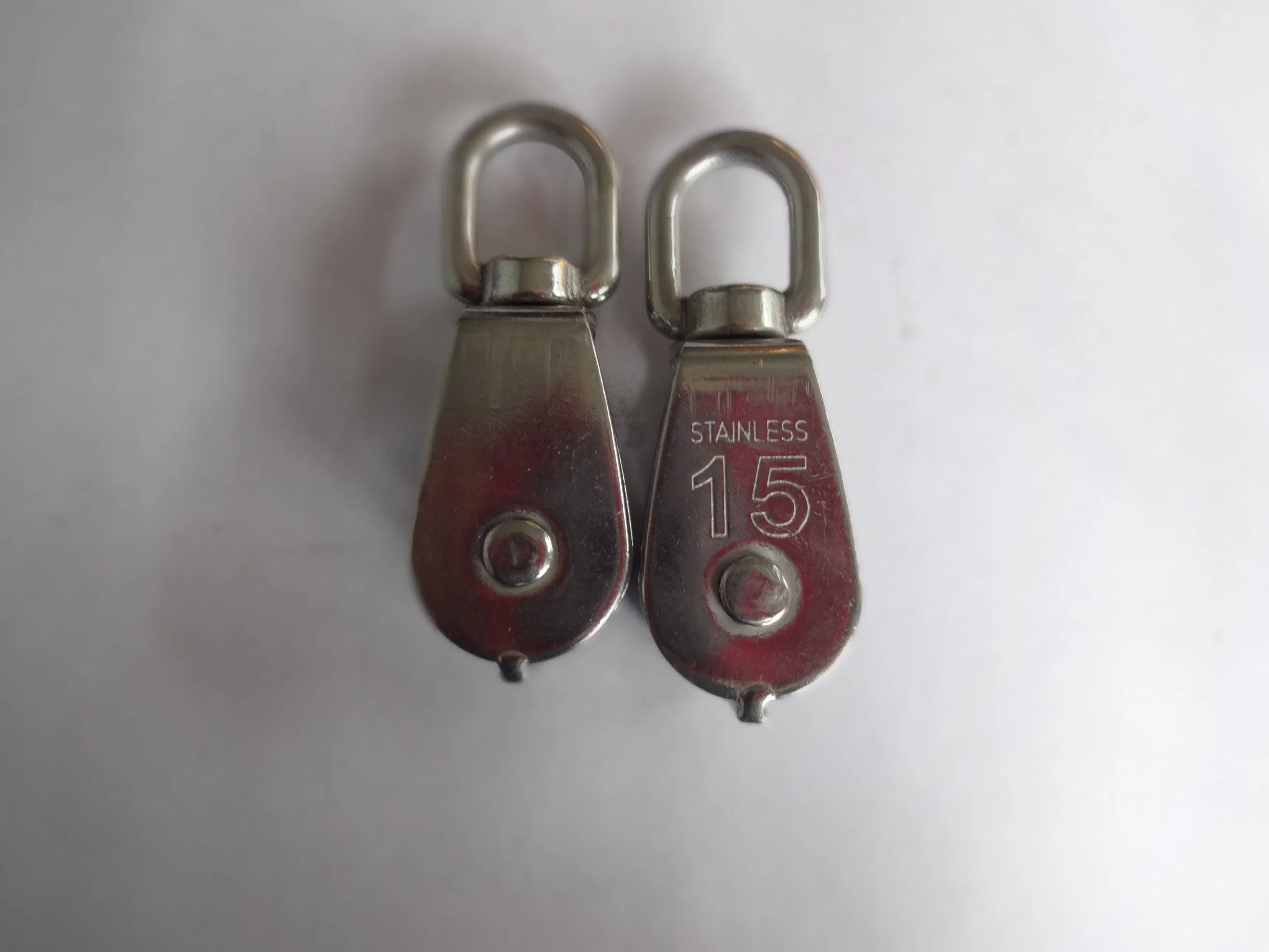 Stainless Steel 304/316 Single Wheel Sheave Swivel Type Eye Wire Rope Pulley