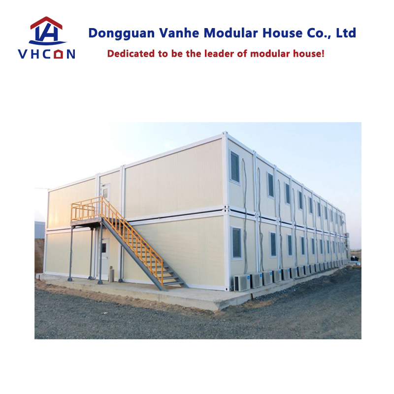 Prefabricated Flat Caravan Wooden Container Home Luxury Modular Mobile Portable Prefab Container House for Living