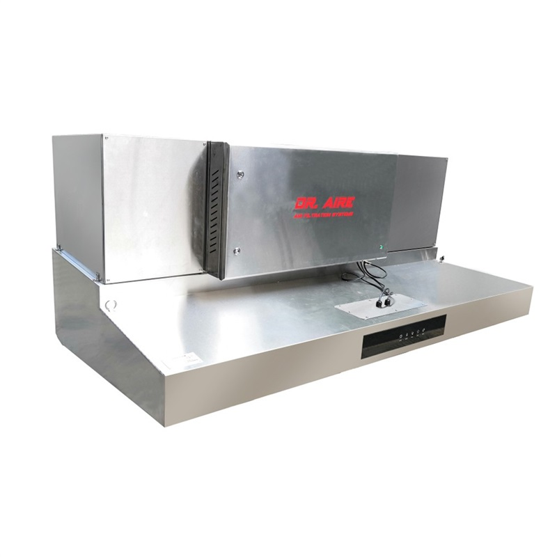 Hotel Restaurant Kitchen Exhaust Hood Type Electrostatic Filter