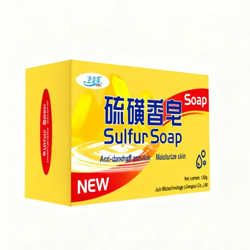 Chinese Crafted Sulfur Bath Soap for Gentle Skin Cleansing