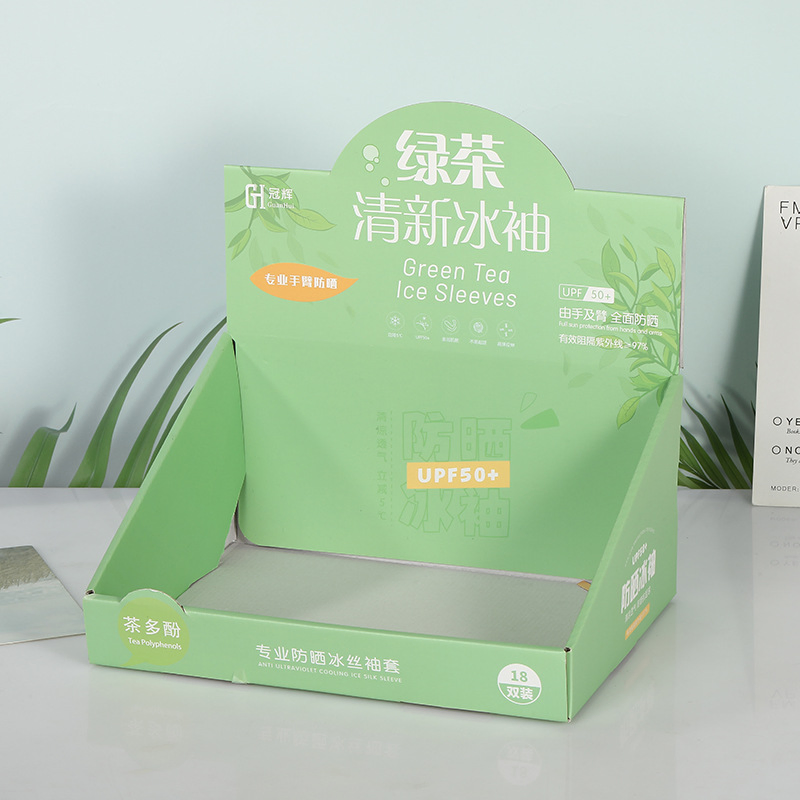 Custom Cardboard Display Paper Box Display Counter for Candy Chocolate Energy Bar Display Box