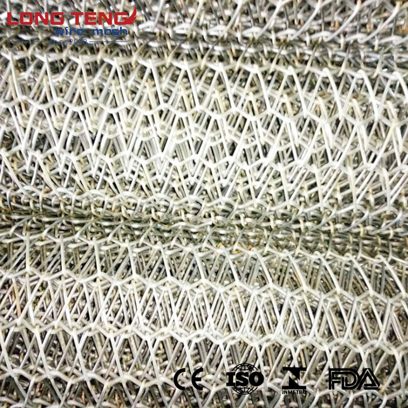 Factory Direct Sales Stainless Steel Mesh Conveyor Belt Woven Mesh Metal Belt