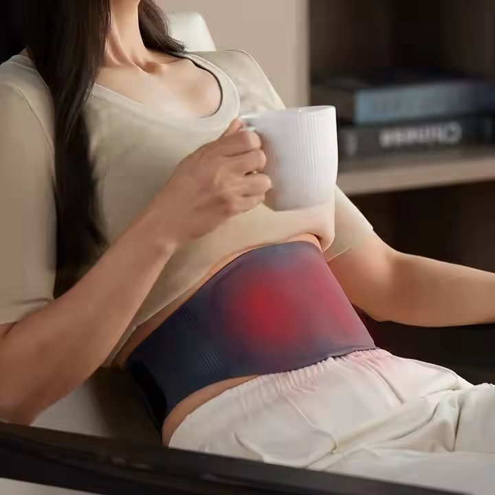 Custom Thermal Heating Pad Therapy Menstrual Cramp Period Care Waist Massager Electric Smart Menstrual Heating Belt