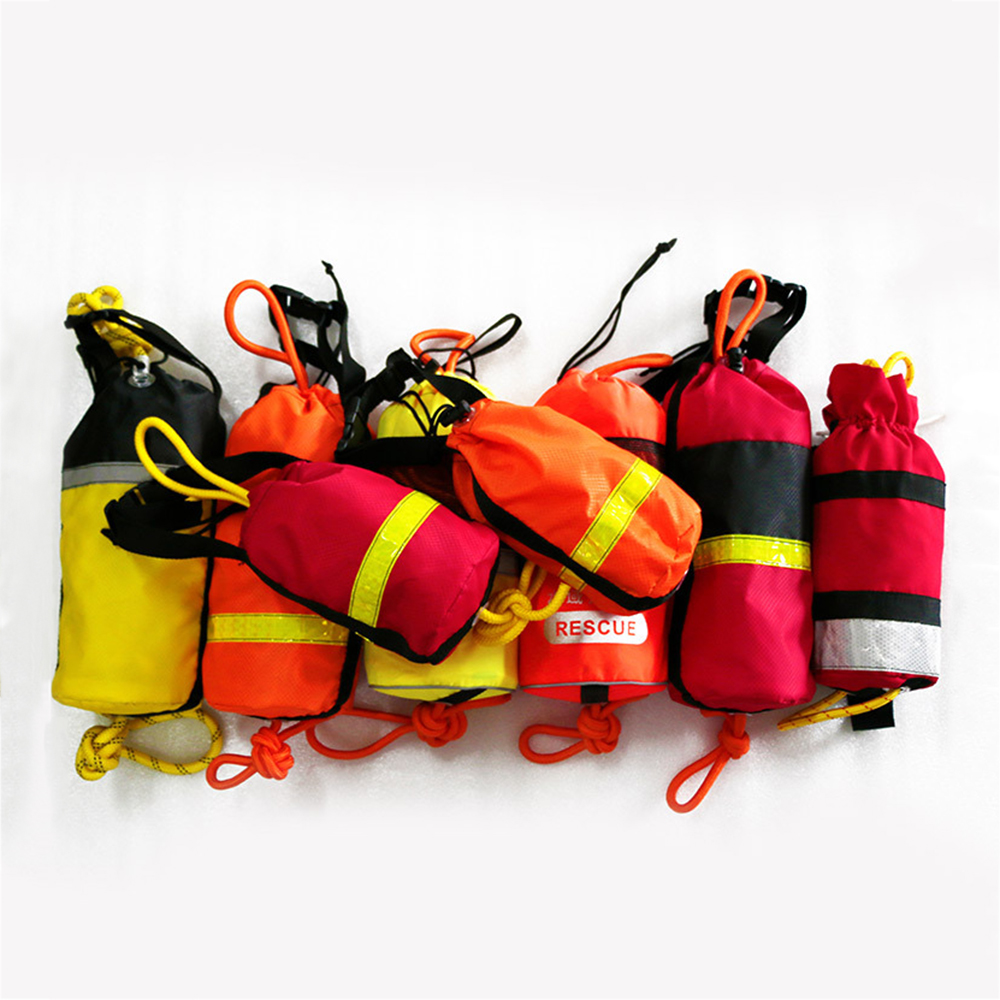 Веревка спасательная морская плавающая с сумкой