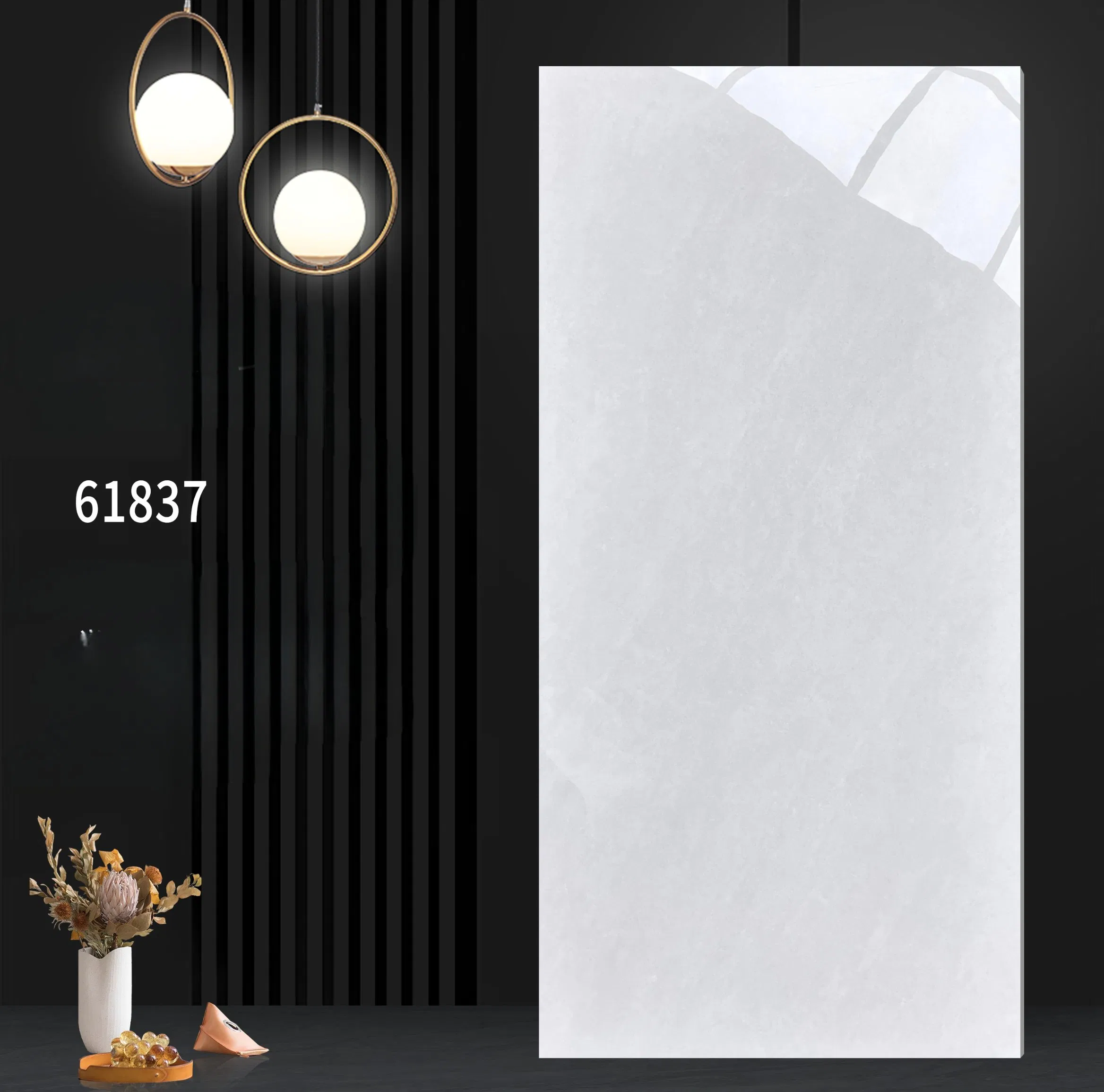 Grey Marble Porcelain Tiles 600*600mm Flooring Wall Tiles Promotion Anti-Slip for Landing