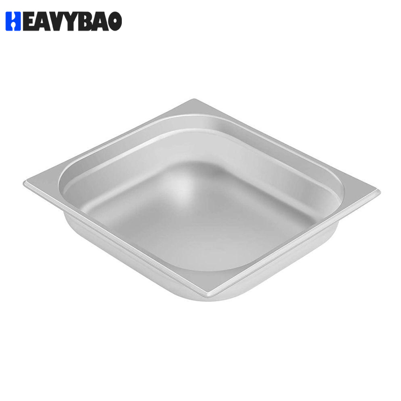 Heavybao Catering Equipment Stainless Steel Gn 1/1 200mm Pan Food Storage Container for Buffet