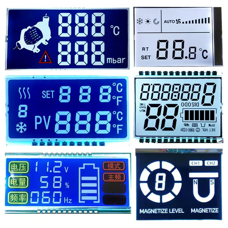 Промышленный ЖК-дисплей 8-разрядный монохромный HTN/TN/VA/STN