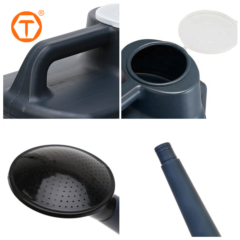 Traditional 10L Two Handle Outdoor Plant Eco Friendly PE Plastic Garden Watering Can with Long Spout