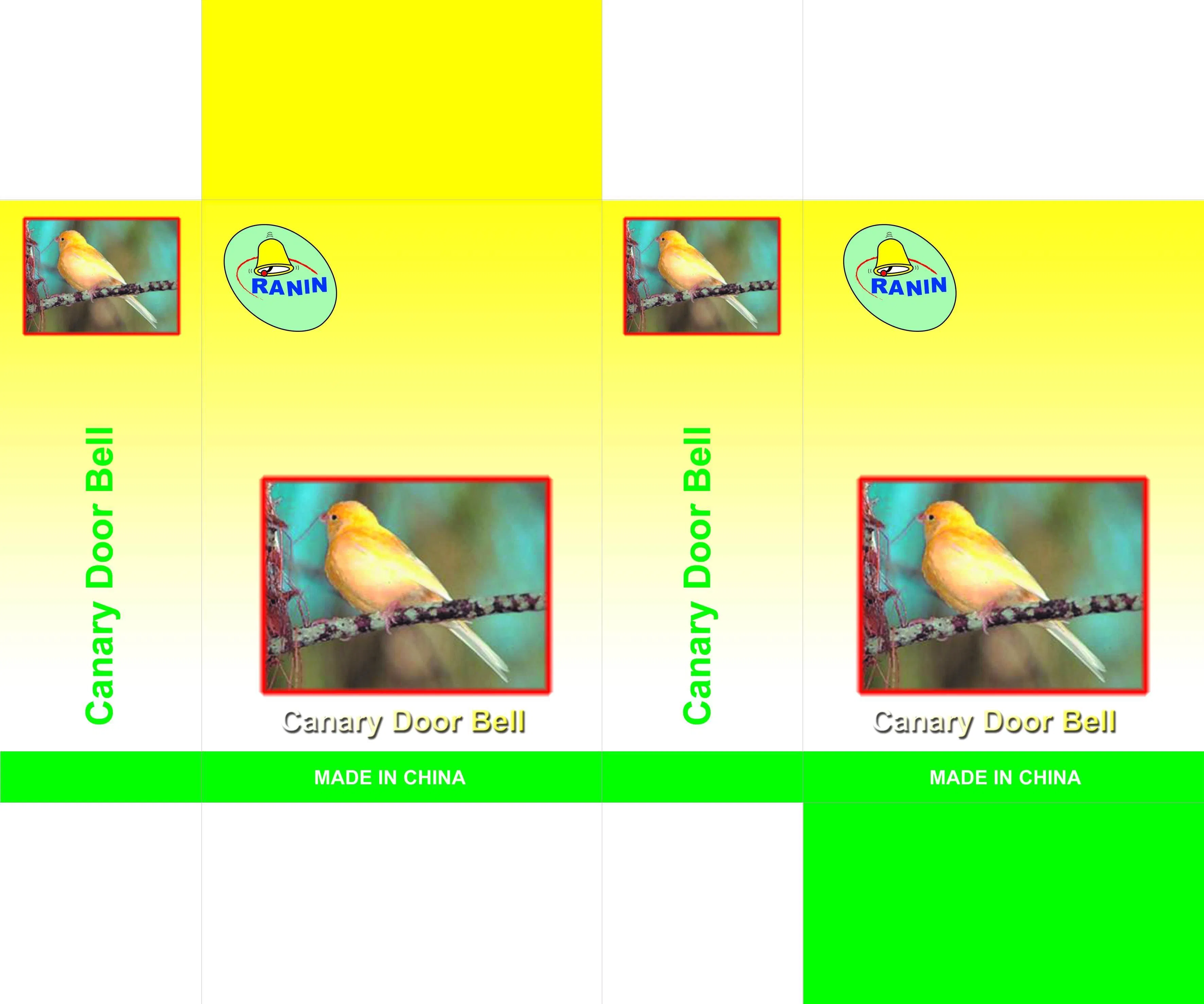 AC Canary Bird Sound Doorbell Chime