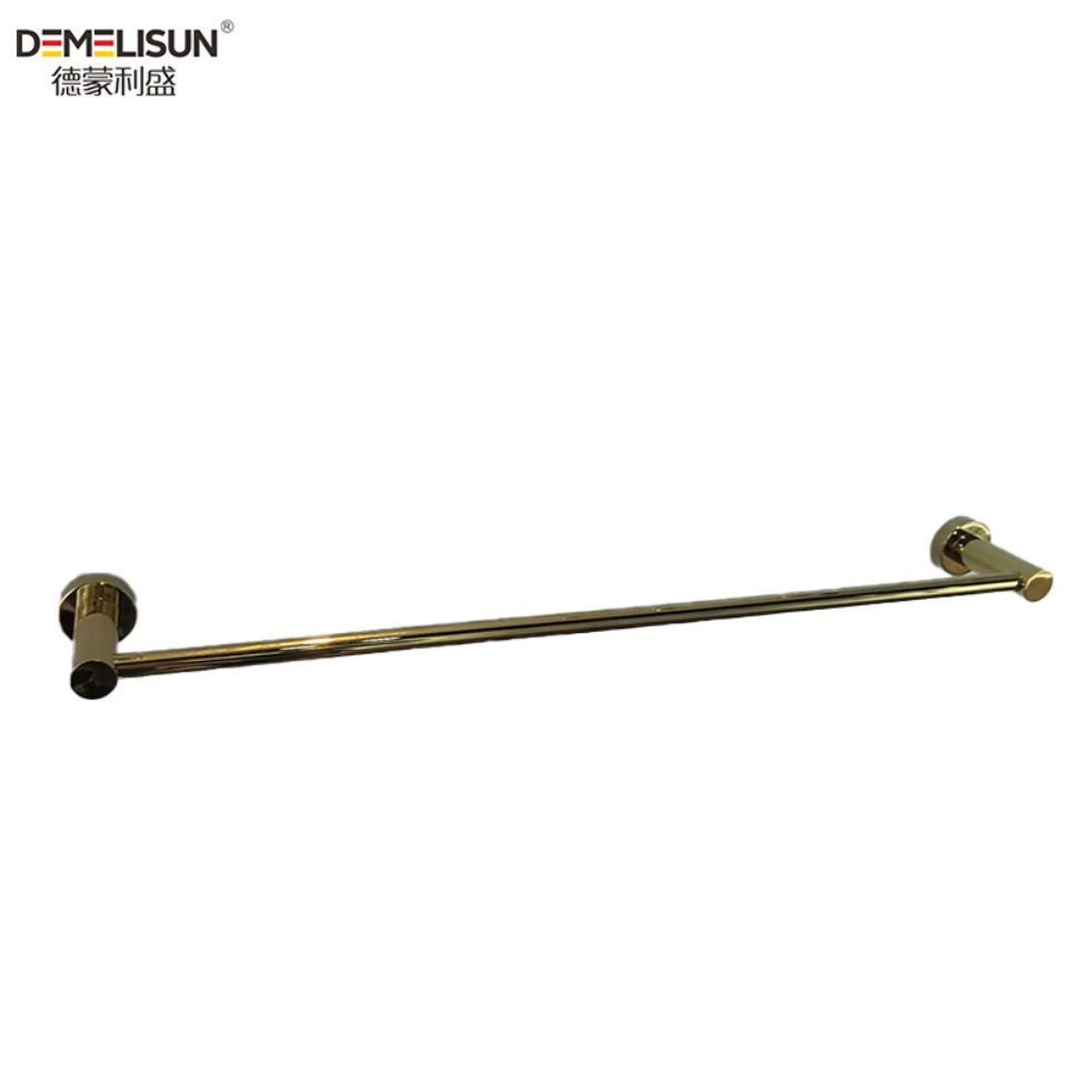 Copper Towel Holder Bar Hanger Bathroom Accessories Wall Mounted Single Towel Rack
