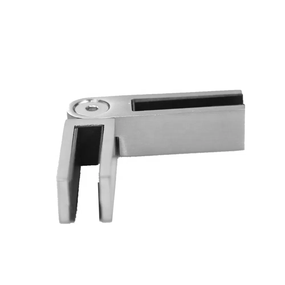 Zd Factory Price Building Hardware 180 Degree Stainless Steel Rotating Glass Clamp