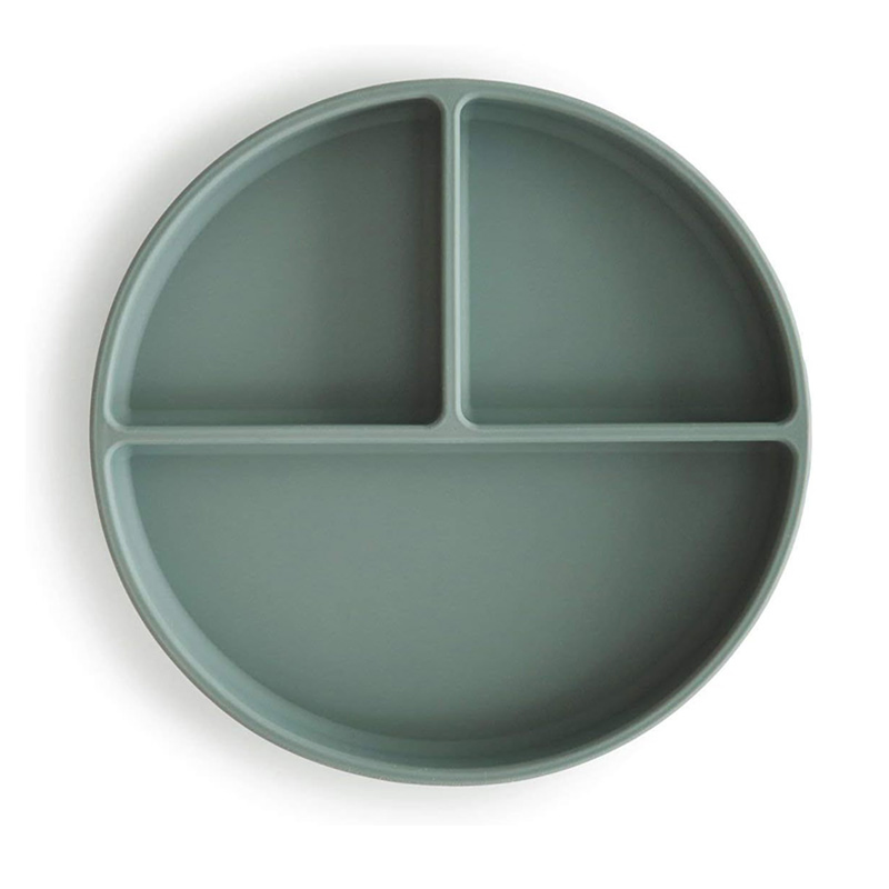 Suction Microwave Safe Baby Plates Sets Silicone Feeding Wholesale