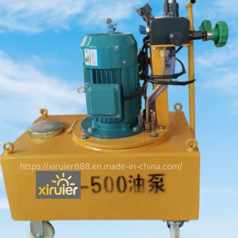 Post Tension Accessories Prestressed 700bar Hydraulic Jack Oil Pump