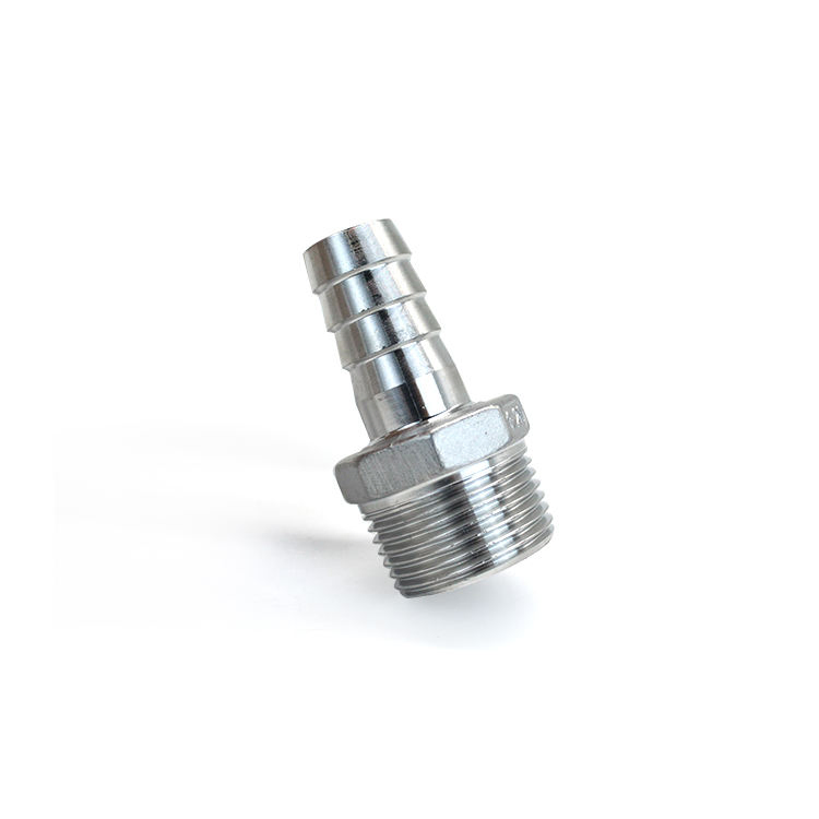 Stainless Steel Pagoda Fitting - Equal Shape Hexagon Casting Component