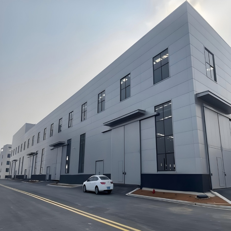 Customized Steel Structure Workshop with Mezzanine