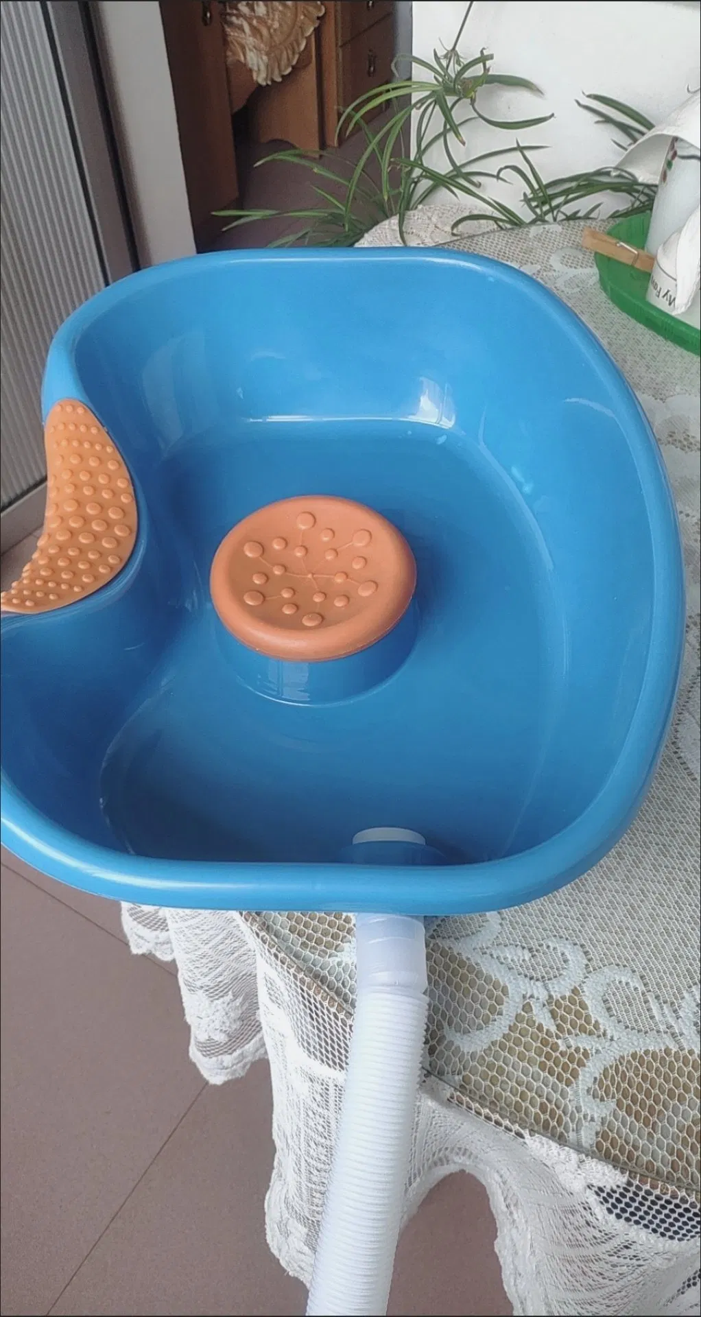 Переносная ванна для мытья головы лежачих больных