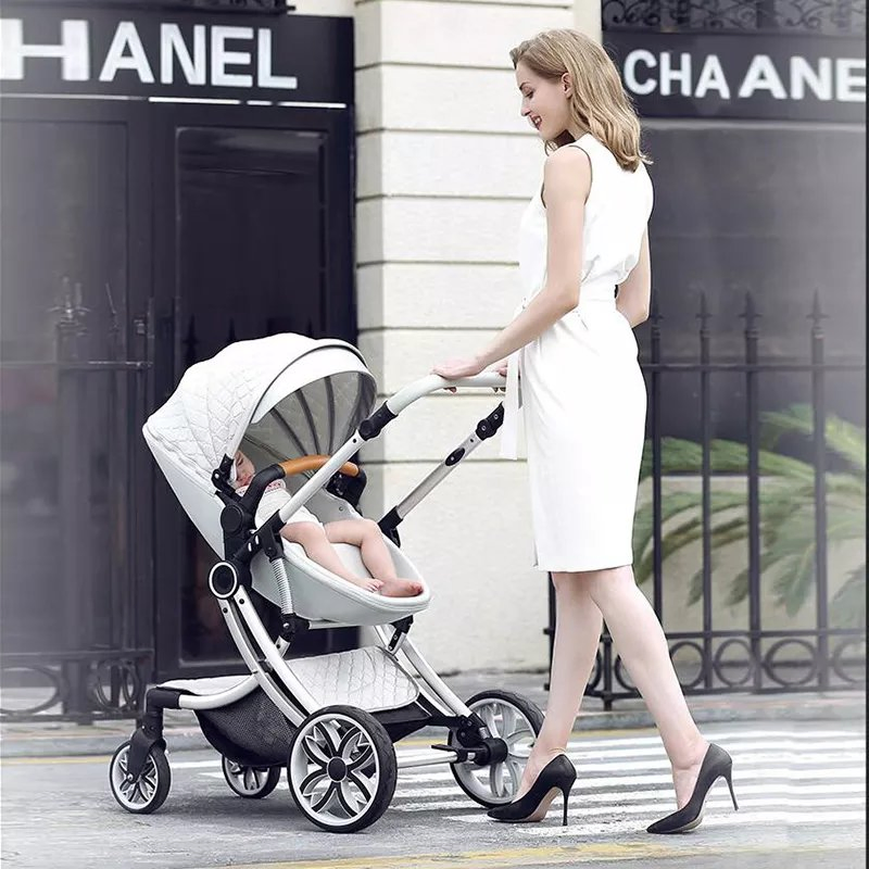 Customized Easy to Carry Baby Trolley Light Weight One Hand Folding Stroller