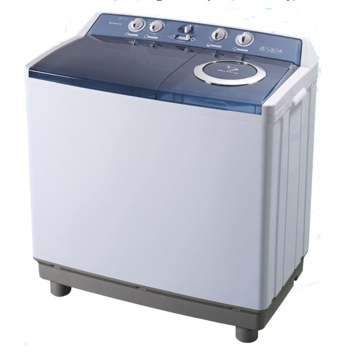 Portable Twin Tub Automatic Washing Machine with Spin Dryer