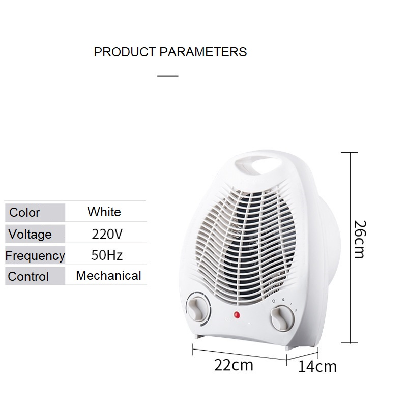 2000W Portable Electric Fan Heater Warmer for Home Room Office