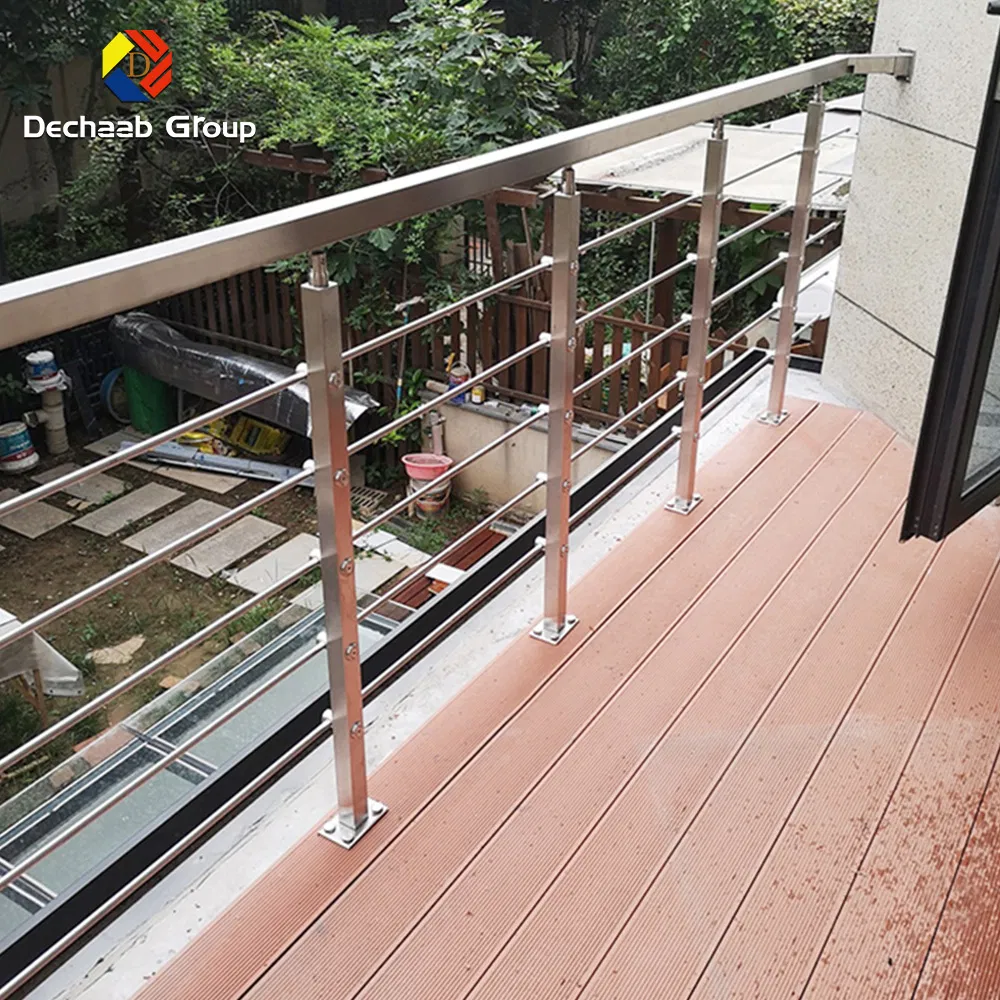 Easily Assembled Stainless Steel/Glass/Aluminum/ Customized Railing with Online Assistance