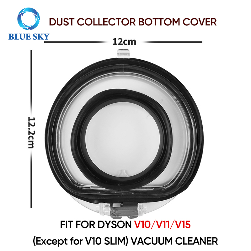Vacuum Cleaner Accessories Dust Collection Bottom Cover Dust Bin Bucket Clamp Ring Sealing Ring for Dysons V6 V7 V8 V10 V11 V15