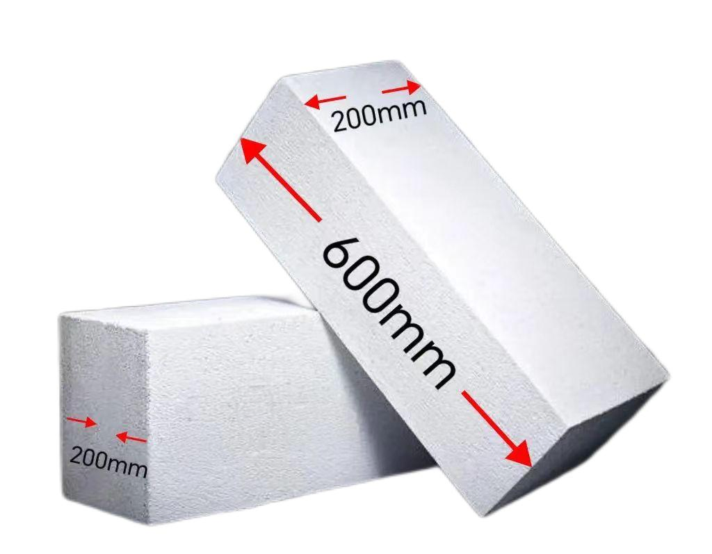 White Autoclaved Precast Aerated Lightweight Concrete Blocks Acc Insulating Decorative Concrete Blocks