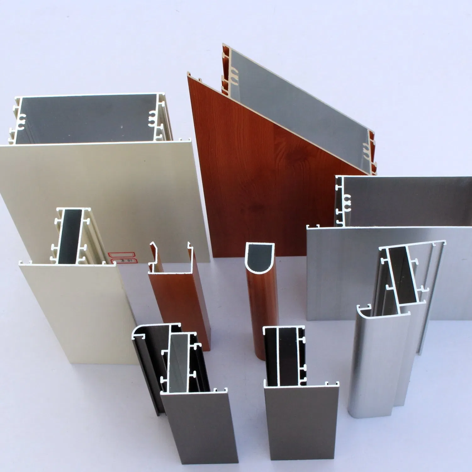 6063 Foshan Aluminium Profiles for Sliding Windows Door Perfiles Aluminio