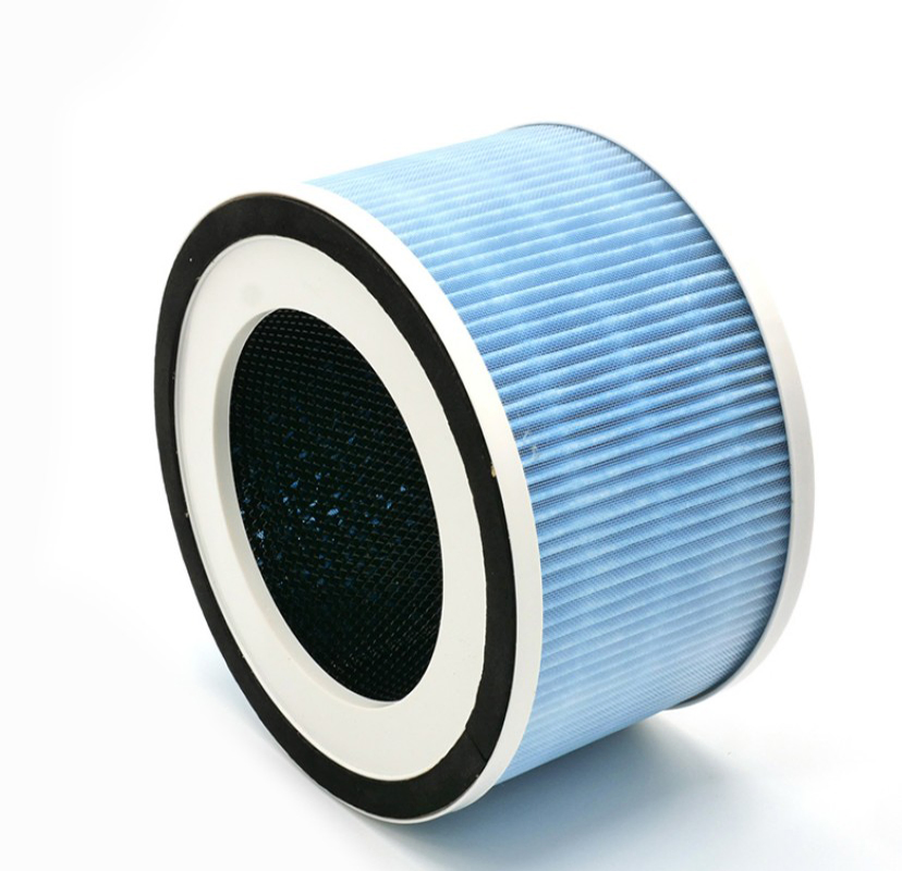 Round HEPA Filter Cartridge for Air Purifiers and Cleaners