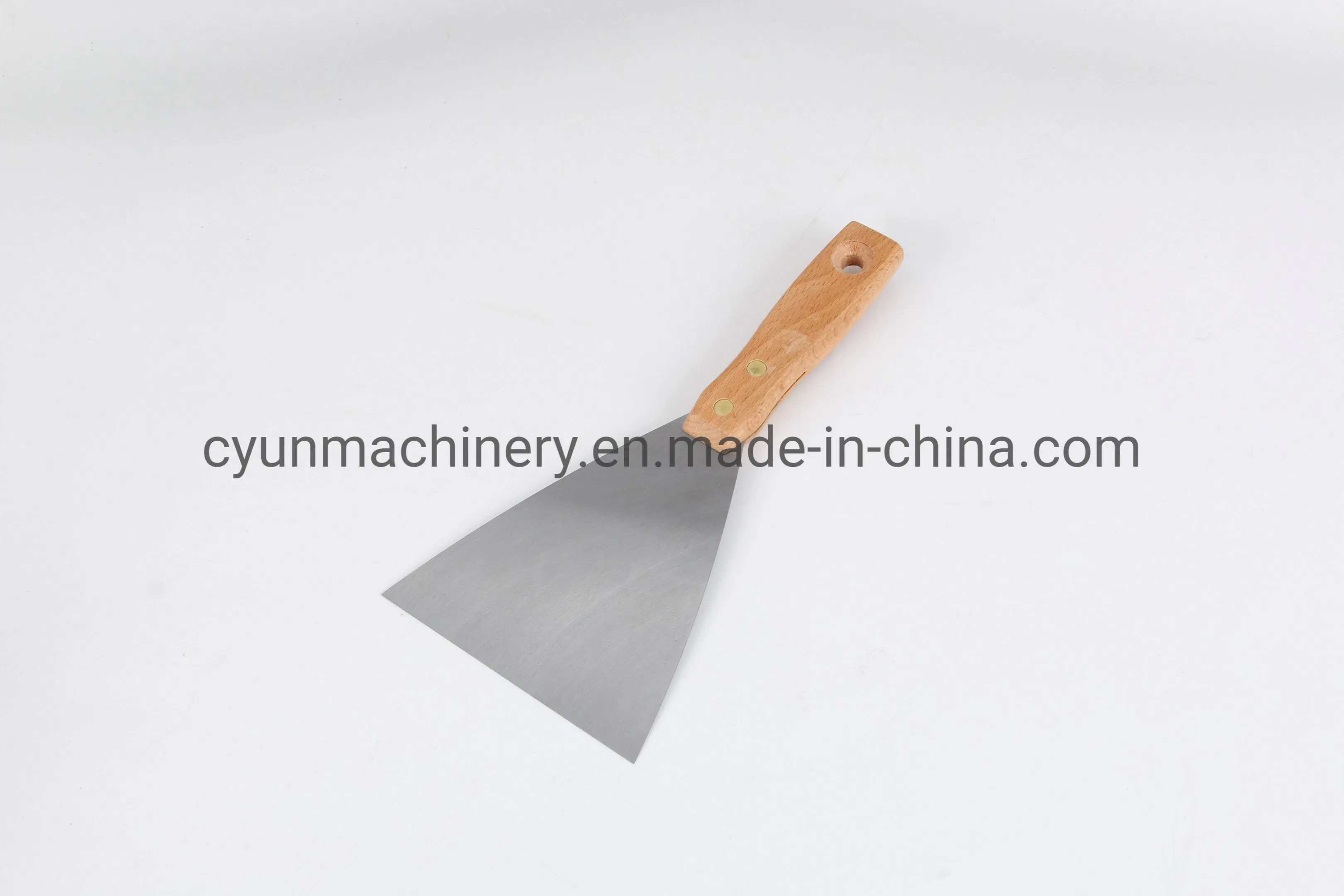 Durable High Quality Wooden Handle Carbon Steel Blade Putty Knife
