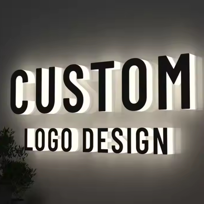 Advertising Sign Wall 3D LED Logo Letter Sign Electric Outdoor Store Front LED Signs