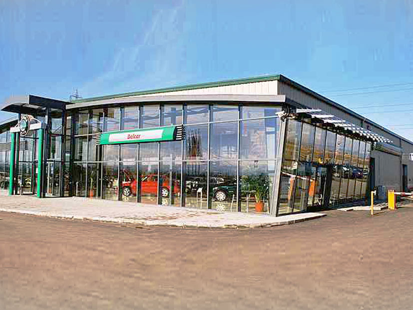 Prefabricated Steel Structure Building for Car Showroom