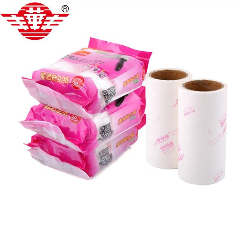 Pet Hair Remover Cleaning Sticky Adhesive Spiral Paper Replacement Lint Roller Refill
