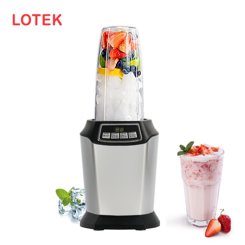 Robust Heavy Duty Ice Crushing Smoothie Blender with BPA Free Cups