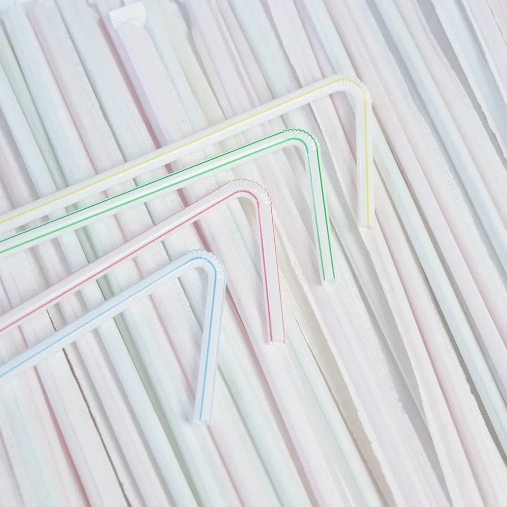 Anti-Bite OEM Custom Colored Plastic PLA Drinking Straw