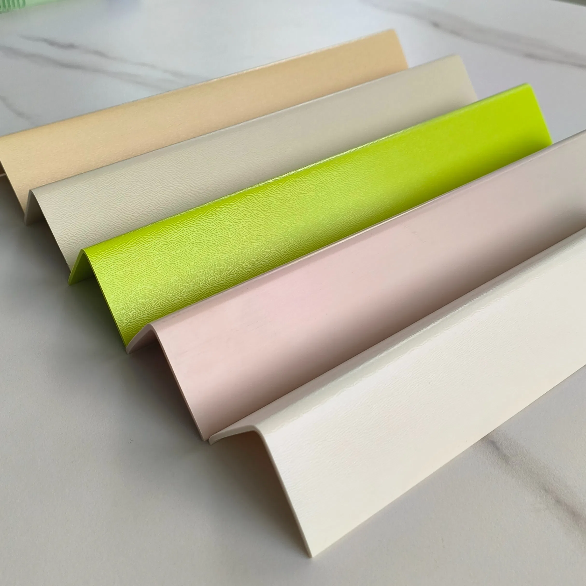 L Shape Wholesale Decorative Wall Protection Corner Angle Protector PVC Corner Guard