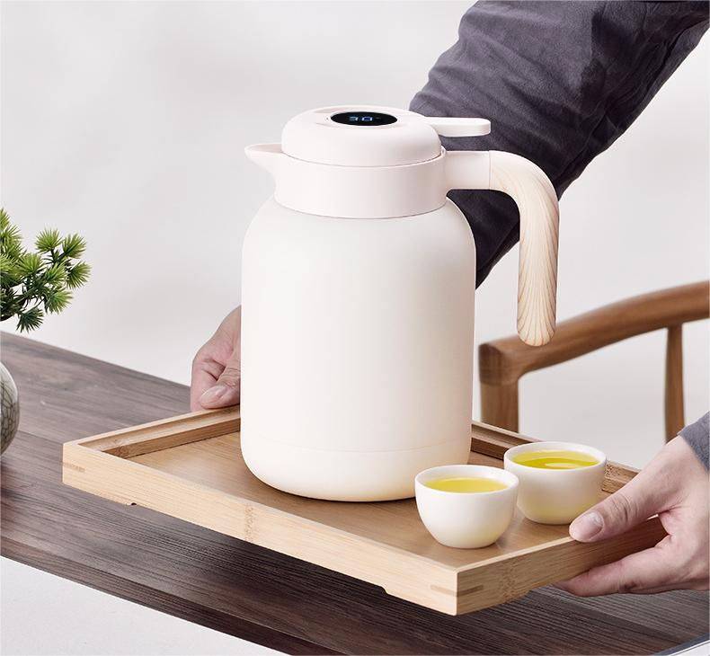 Stainless Steel 316 Large Capacity Insulated Water Kettle with Temperature Display