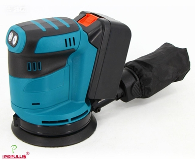 Ipopulus 21V Brushless Motor Orbital Sander Power Tools Power Drills Variable Speed Wood Working Sanding Machine