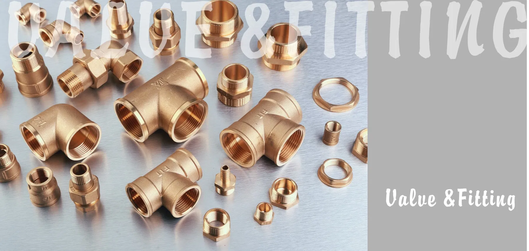 No MOQ Female Brass Equal Tee Brass Fittings for Plumbing (MK10105)