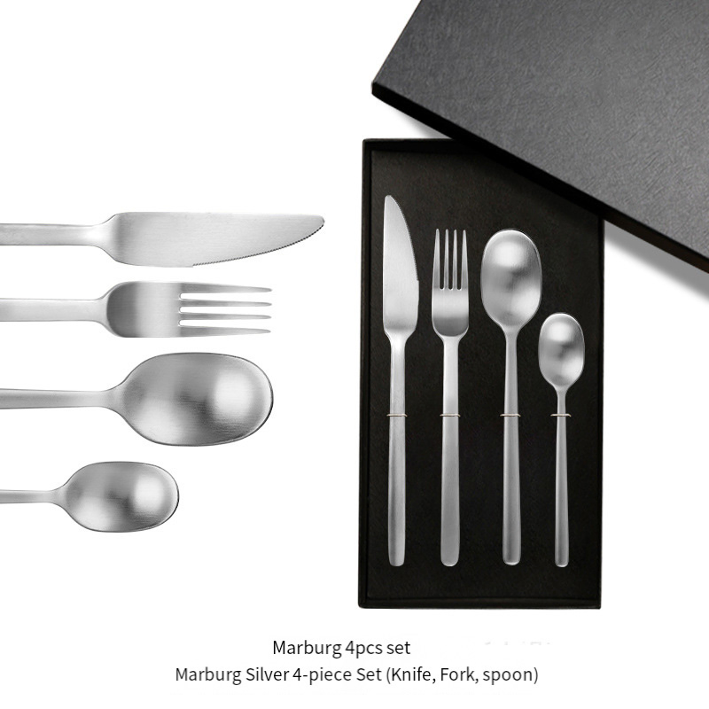 Hospitality Flatware Cutlery Set Hotel Restaurant Buffet Stainless Steel