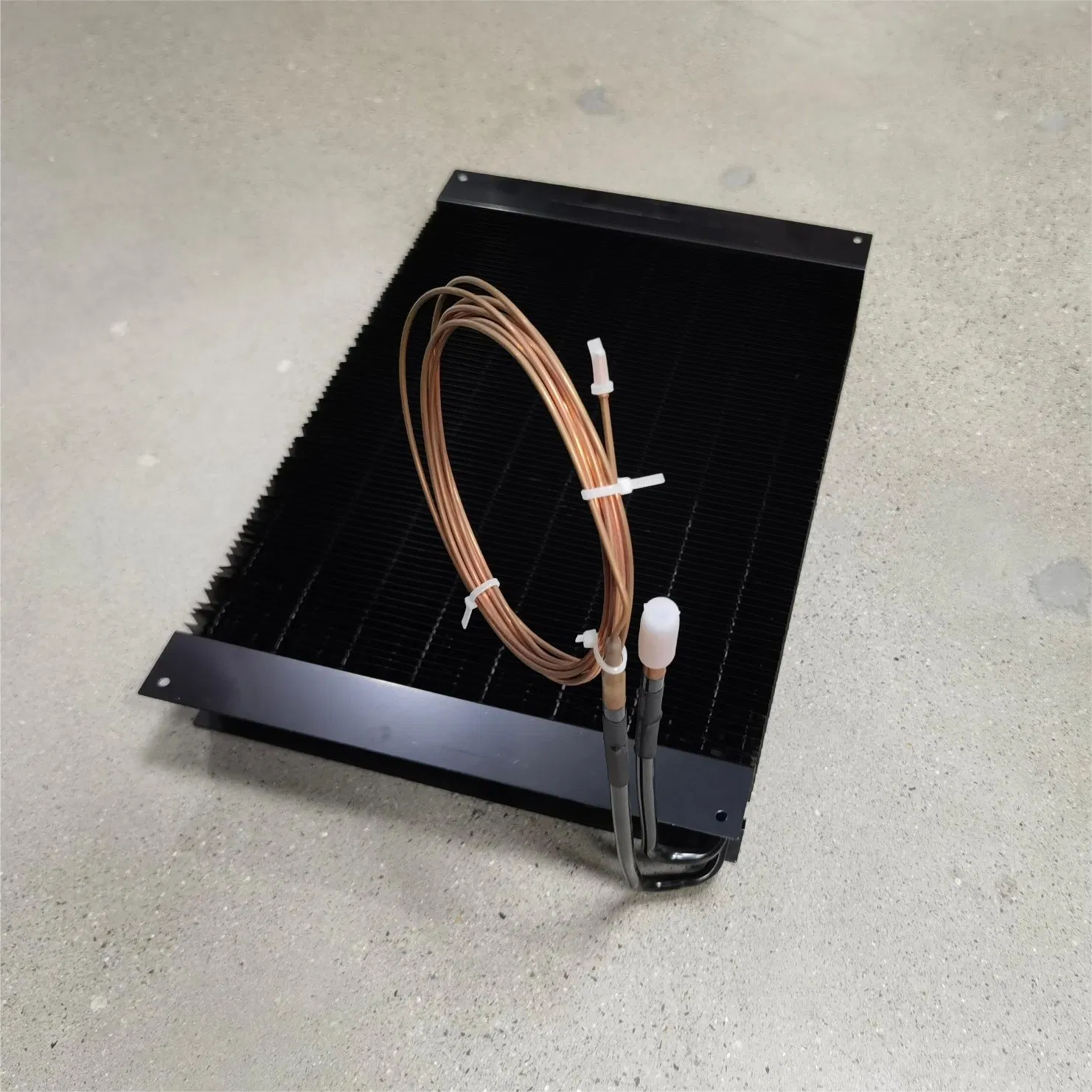 No Frost Refrigerator Heat Exchange Aluminum Evaporator for Oblique Double-Layer Finned Use