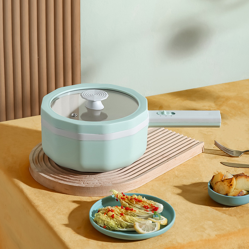 Portable Multifunctional Electric Cooker with PP Steamer