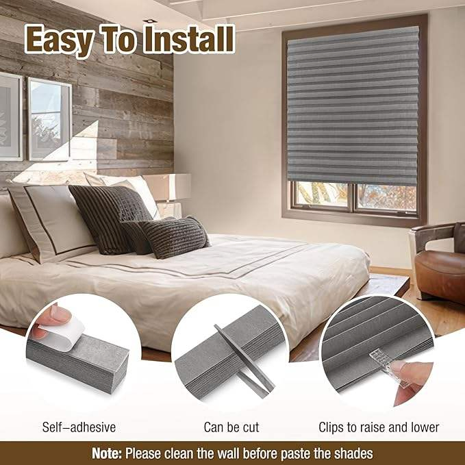 Top Quality Thermal Fabric Blind, Online Sale Thermal Honeycomb Blinds, Blackout Blind Screen Thermal with Mail Package