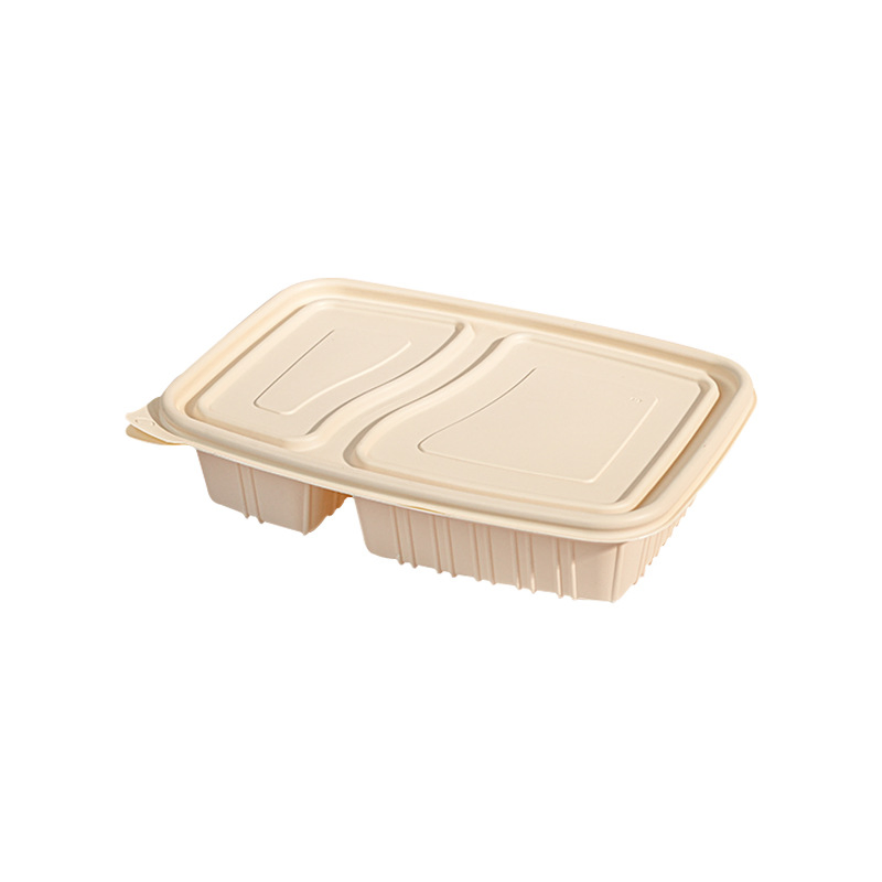 Biodegradable Takeaway Bagasse Clamshell Sugarcane Food Container Lunch Box Pfas Free